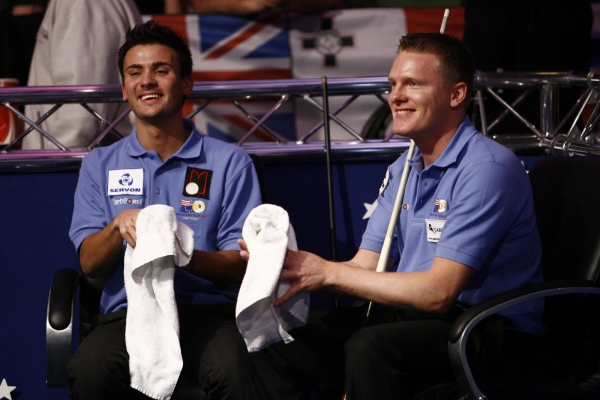 Mosconi Cup 2007. Константин Степанов и Нильс Файен